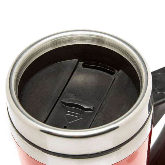 Tall Insulated Mug Red 450ml