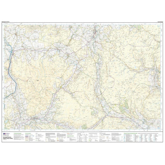 Explorer OL19 Howgill Fells & Upper Eden Valley Map With Digital Version
