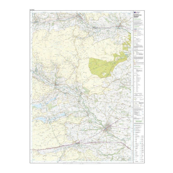 Explorer OL31 North Pennines - Teesdale & Weardale Map With Digital Version