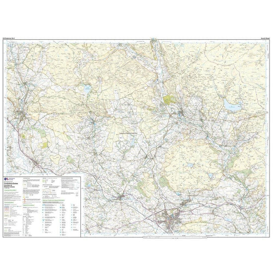 Explorer Active OL2 Yorkshire Dales - Southern & Western Areas Map With Digital Version