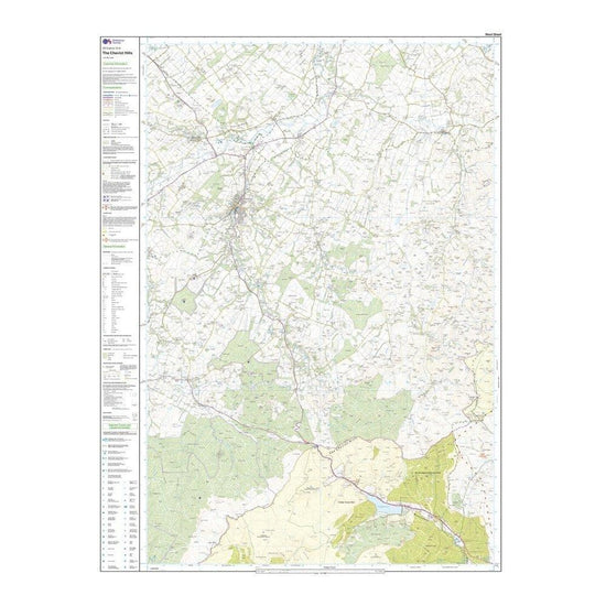 Explorer Active OL16 The Cheviot Hills Map With Digital Version