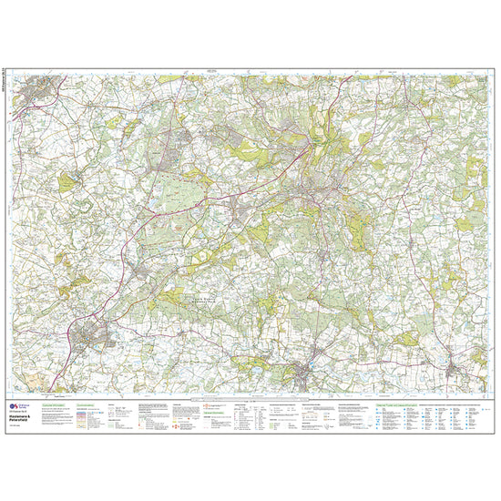 Explorer Active OL33 Haslemere & Petersfield Map With Digital Version