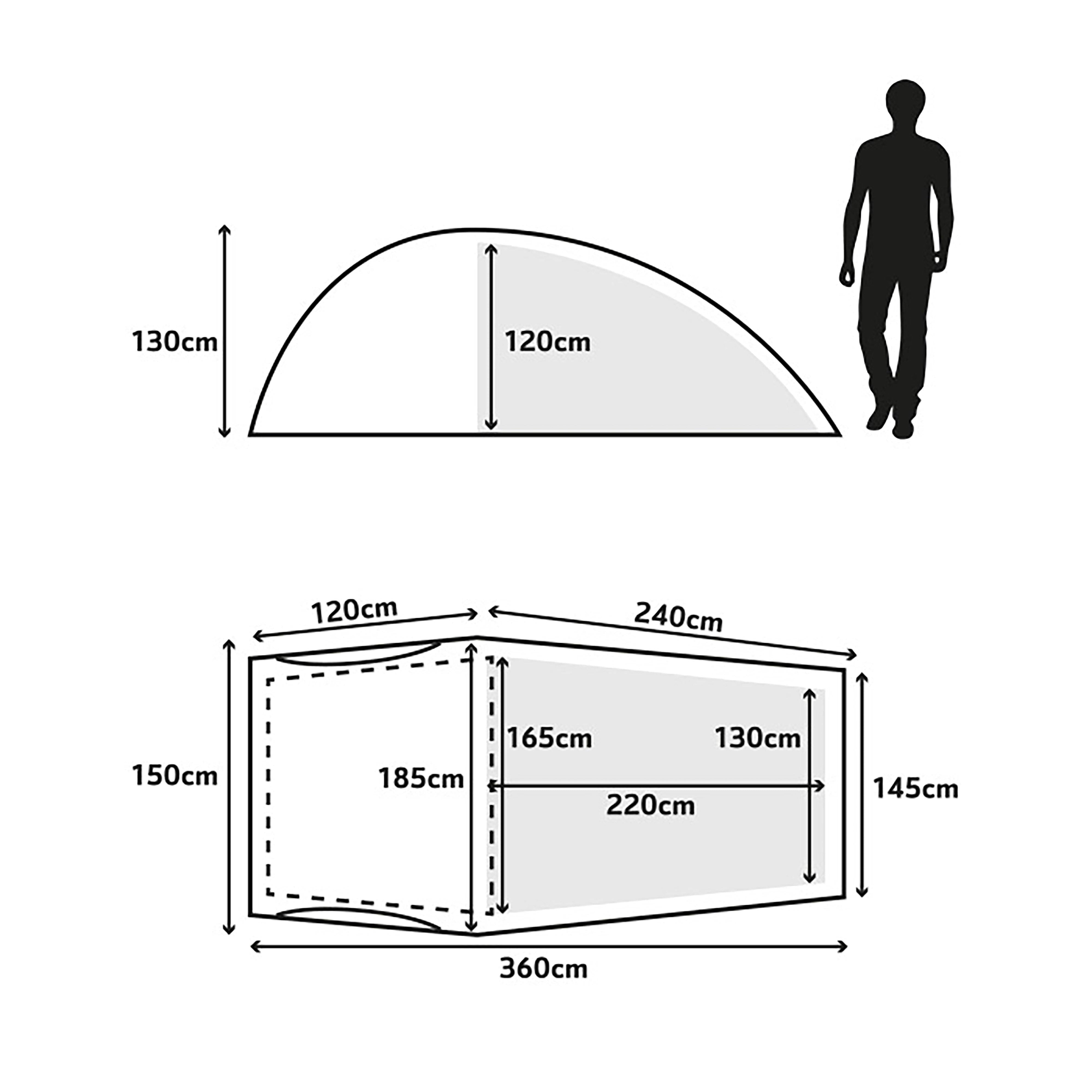 Cairngorm 3 Man Tent