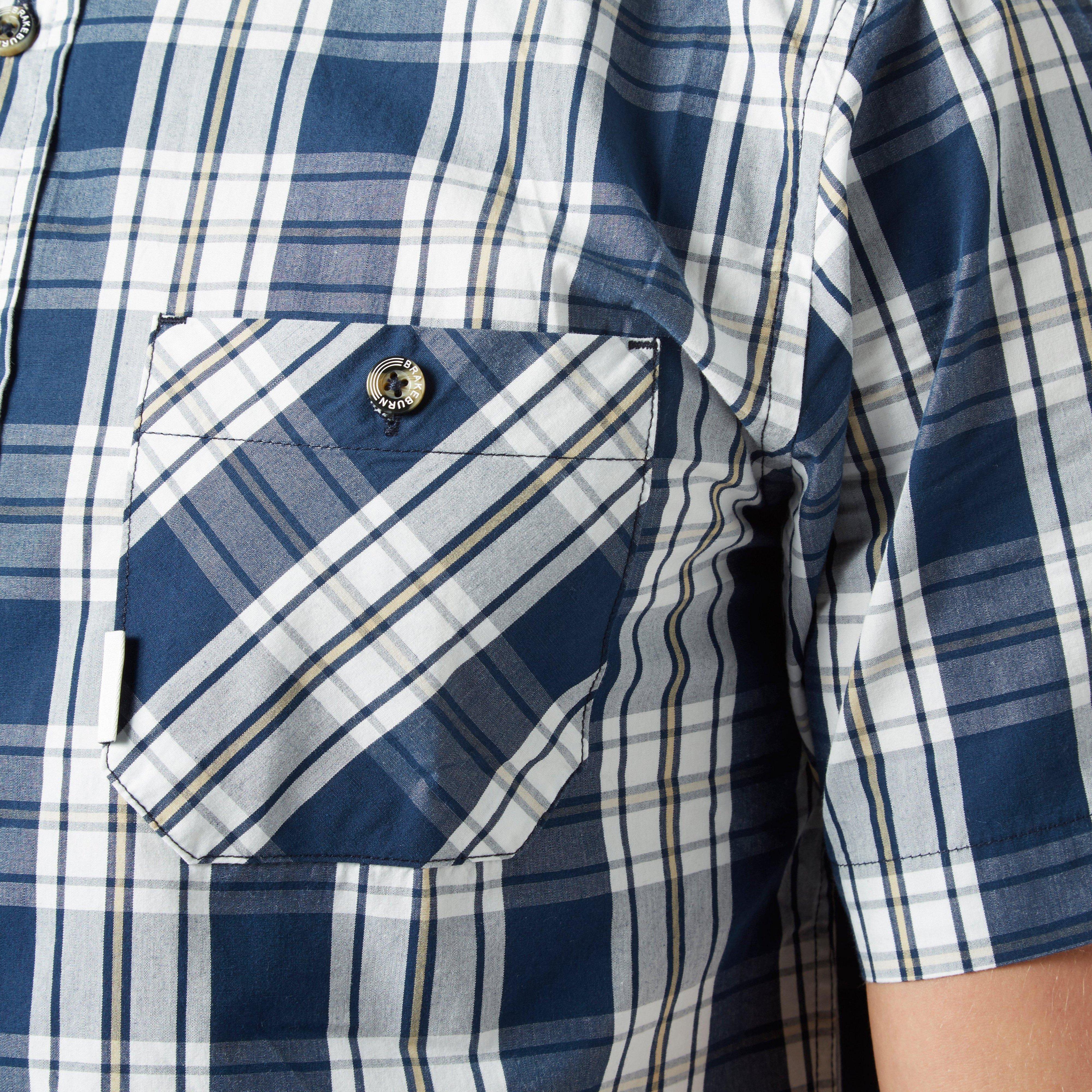 Men’s Check Short Sleeve Shirt
