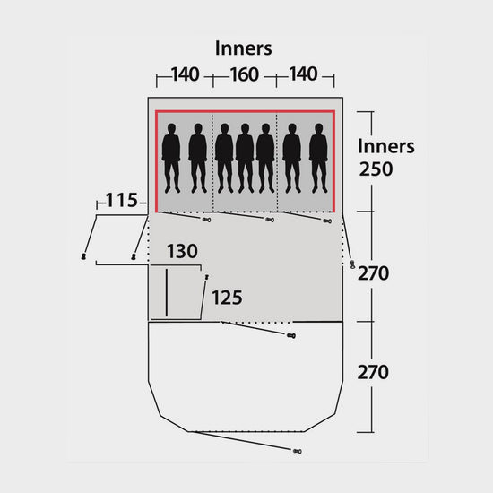 Vermont 7 Smart Air Family Tent