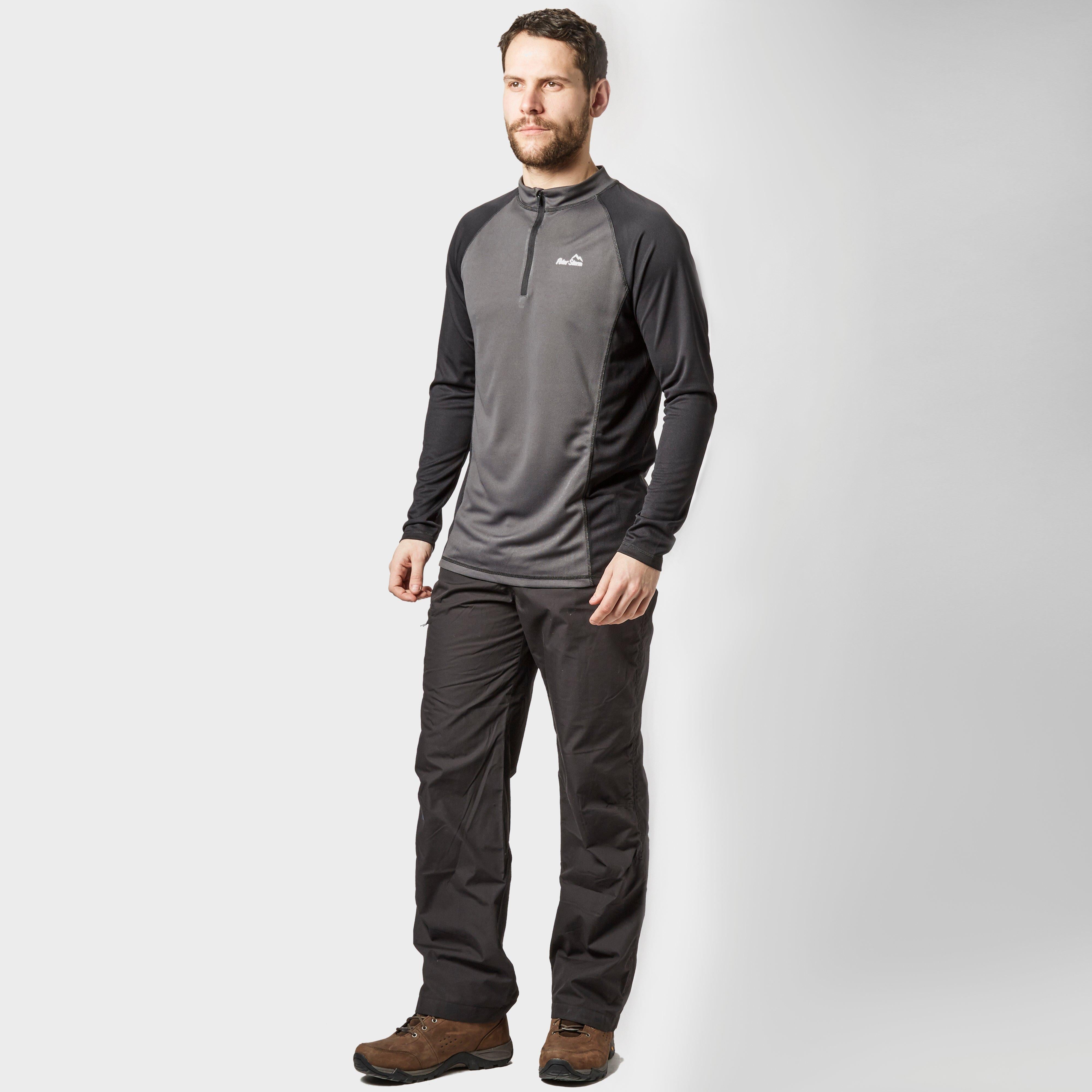 Men’s Long Sleeve Zip Tech Tee