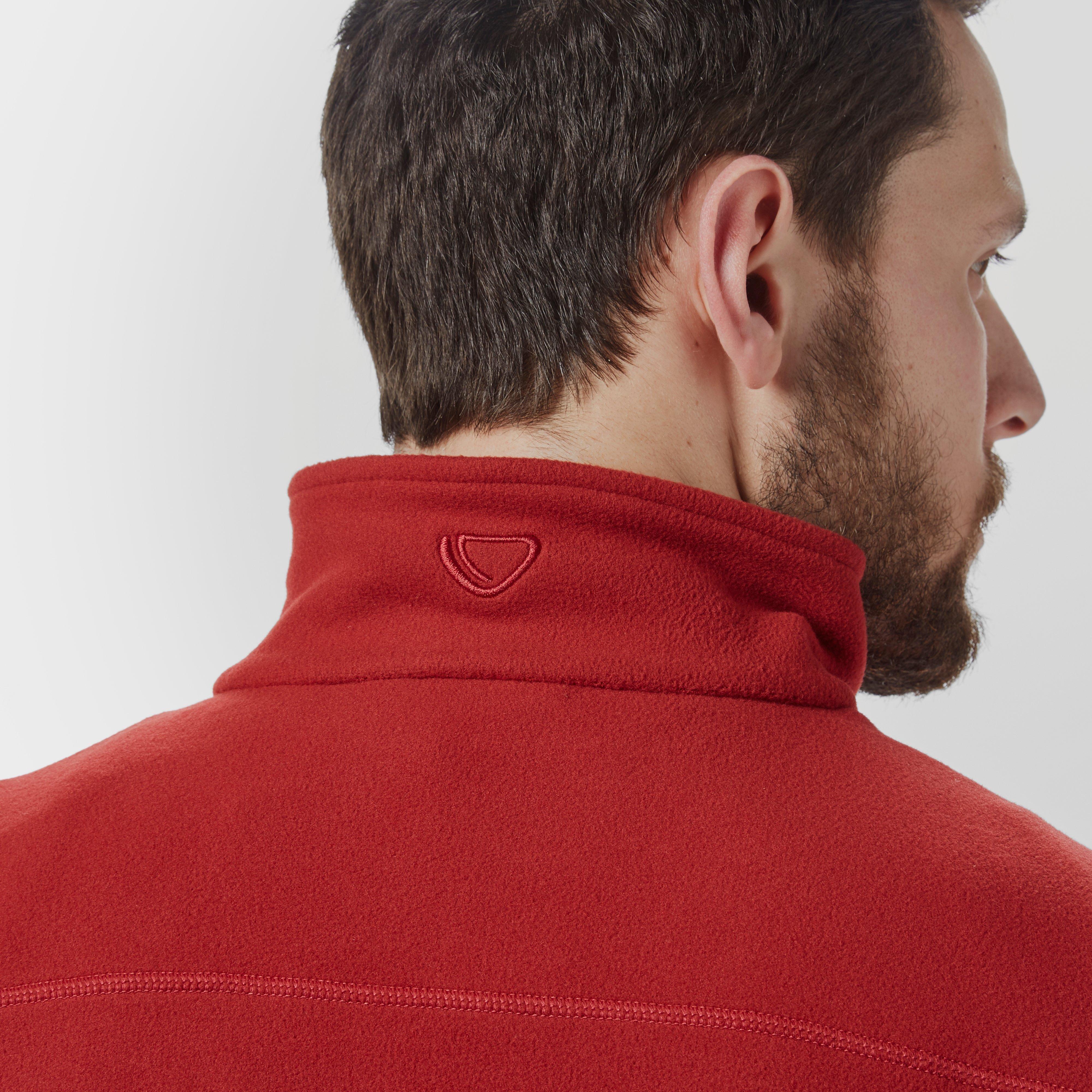 Men's Bleaberry Half Zip Fleece