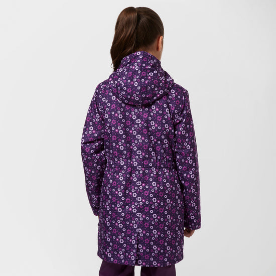 Kids' Waterproof Patterned Jacket