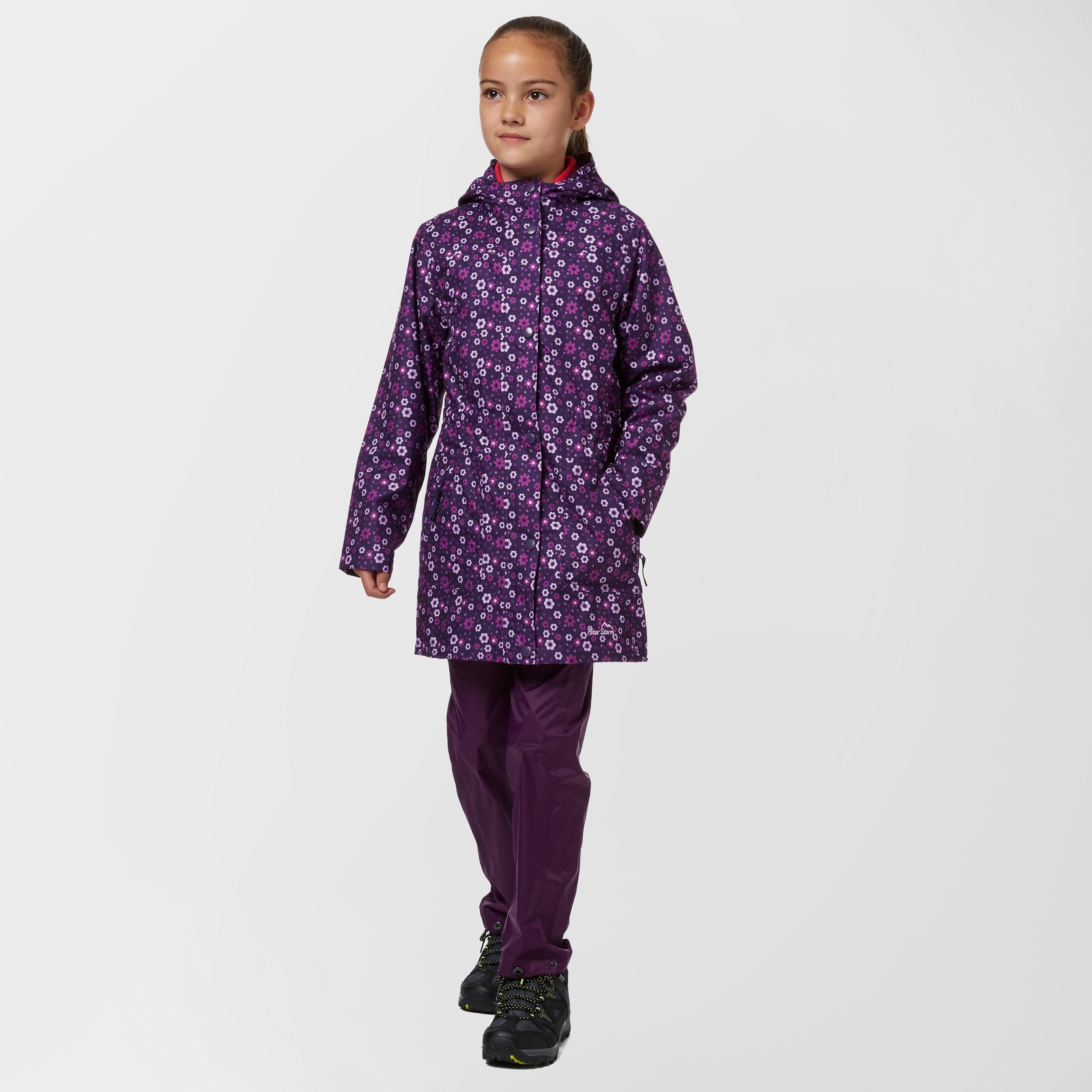 Kids' Waterproof Patterned Jacket