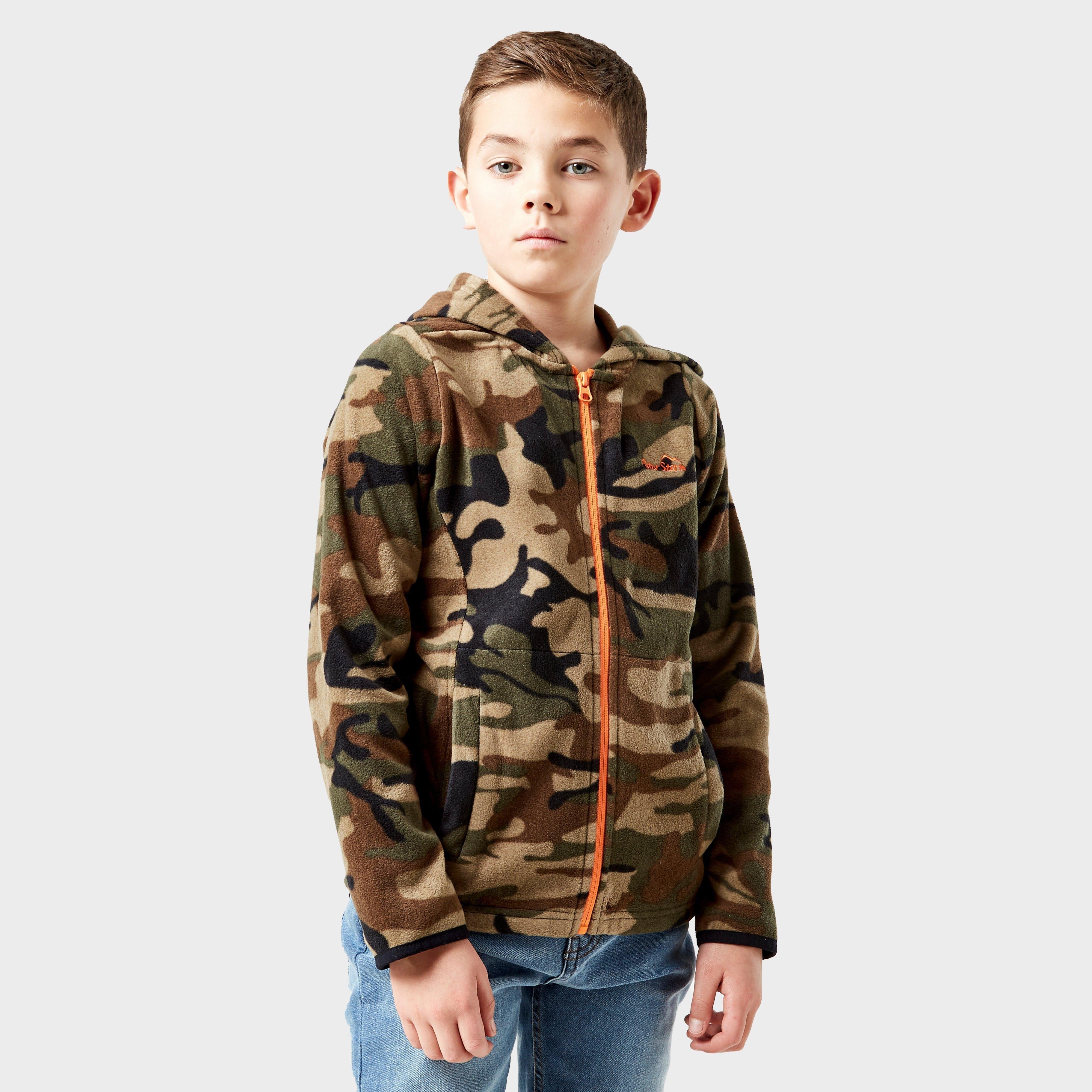 Kid’s Full-Zip Camo II Fleece