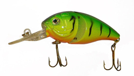 Jointed Fat Plug Firetiger, 8cm