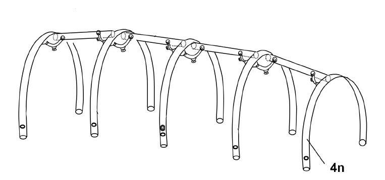 Replacement Air Beam (2n) for Nimbus 8 Tent