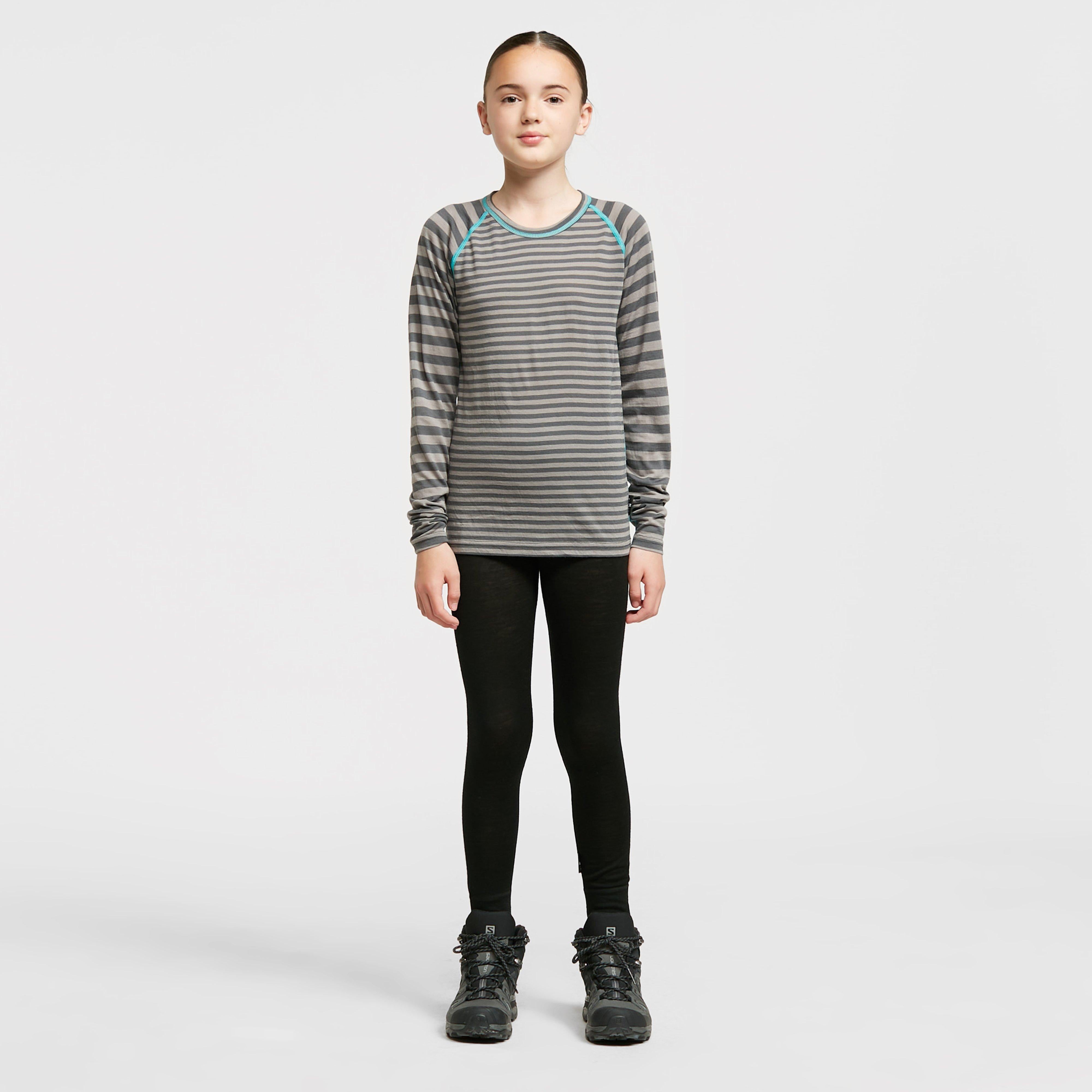 Kids' Striped Merino Baselayer Top