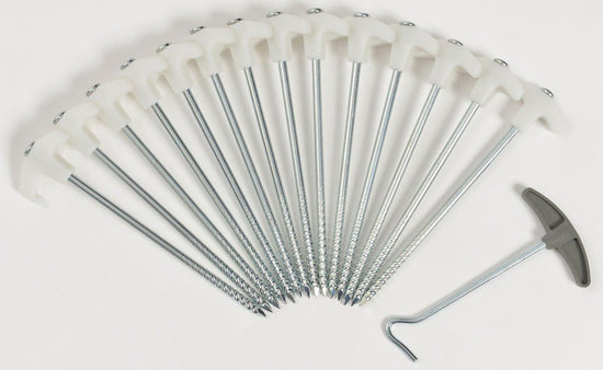 Glow-in-the-Dark Screw Tent Pegs