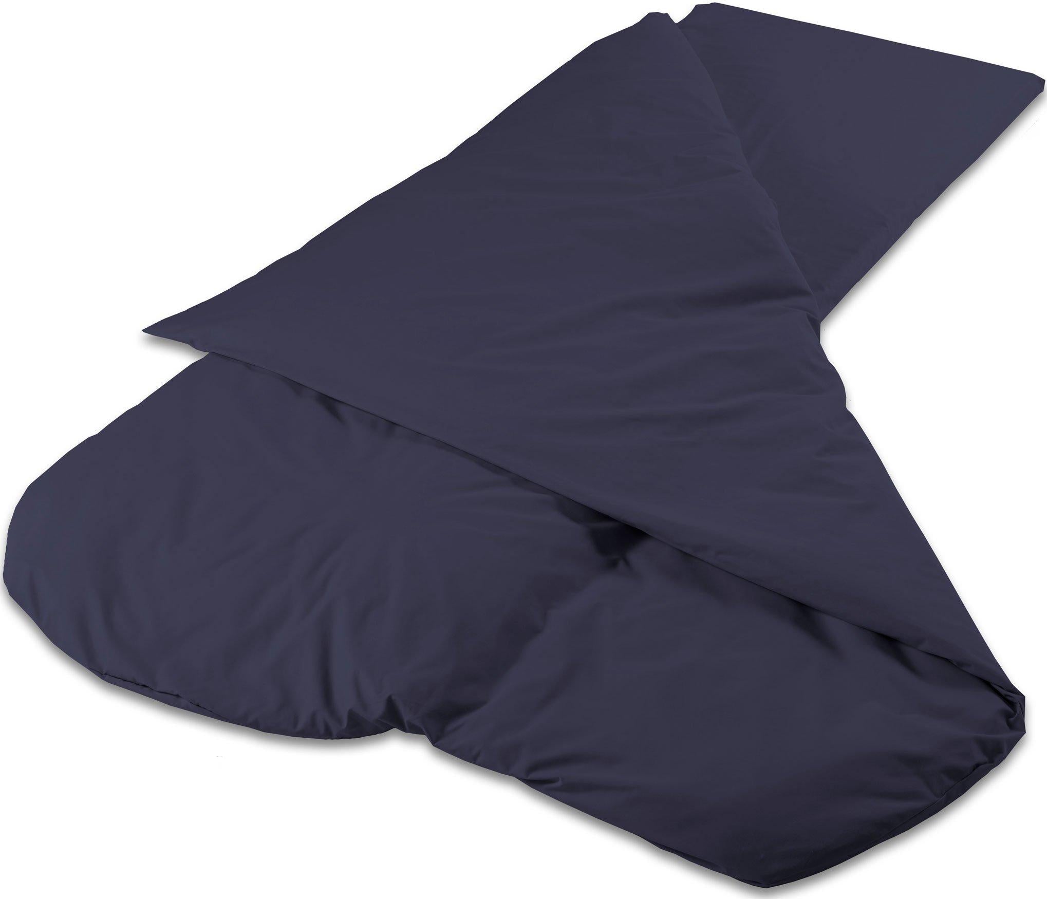Compact Dual Season Sleeping Bag (Navy)