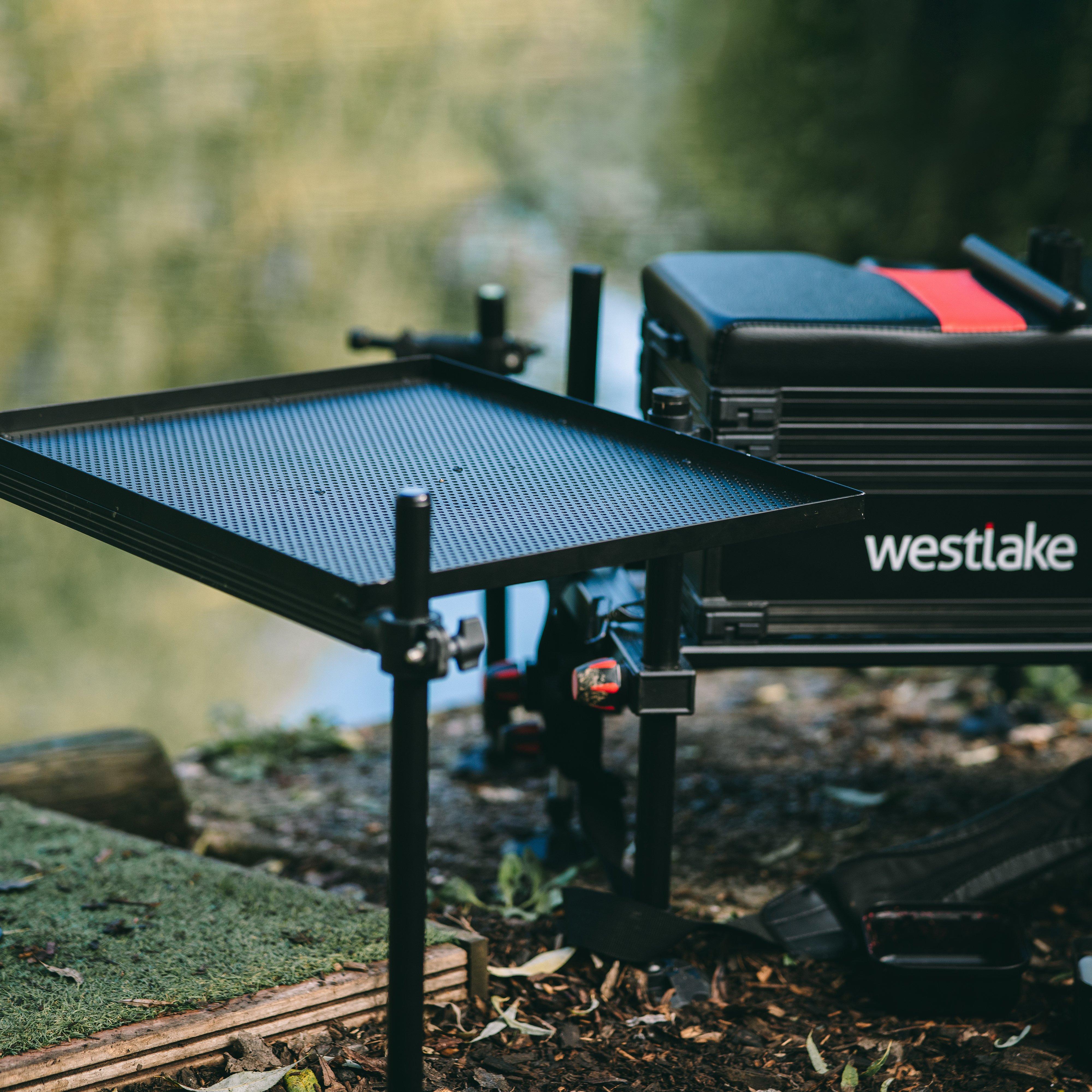 Large Side Tray With Telescopic Leg