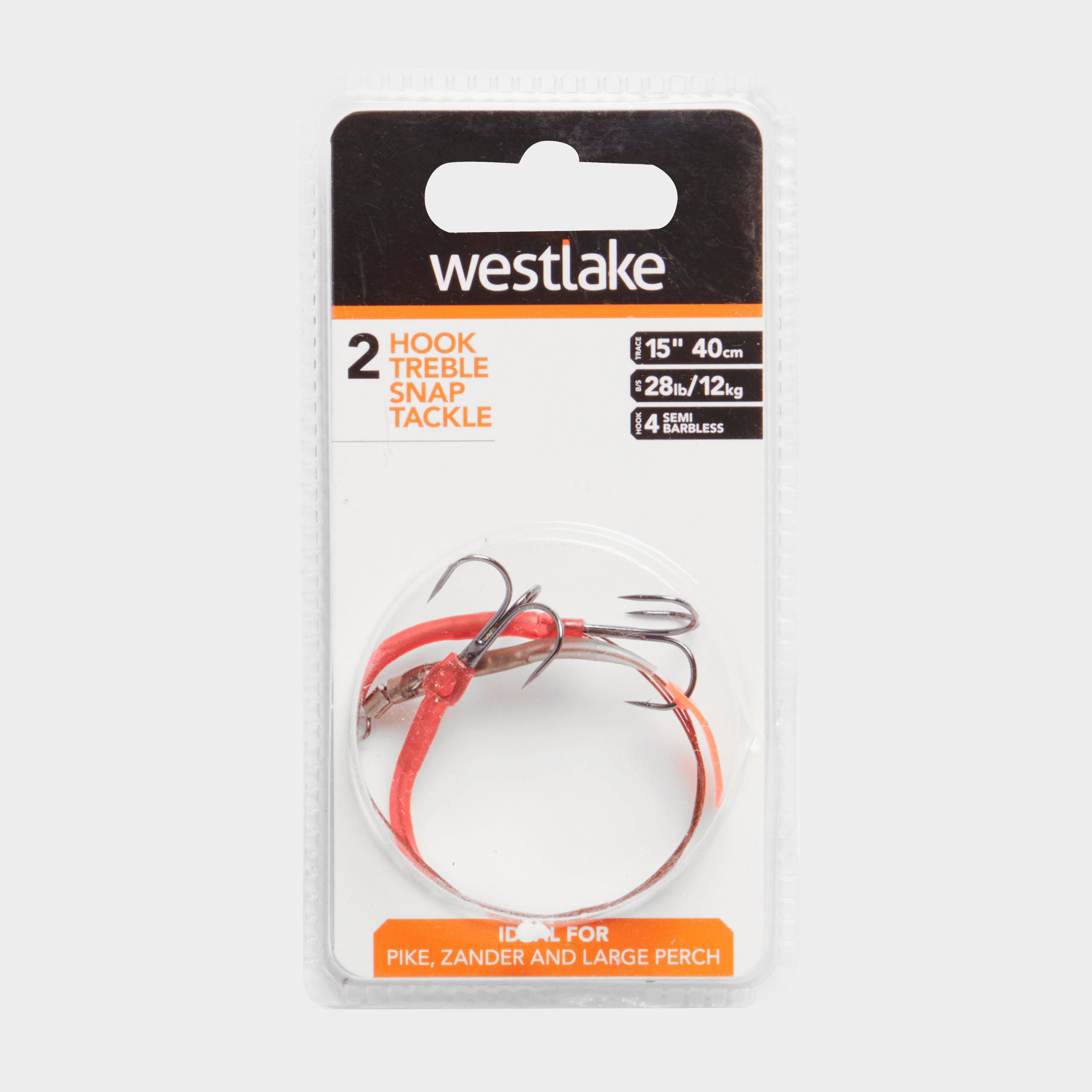 2 Hook Treble Snap Tackle (Size 4)