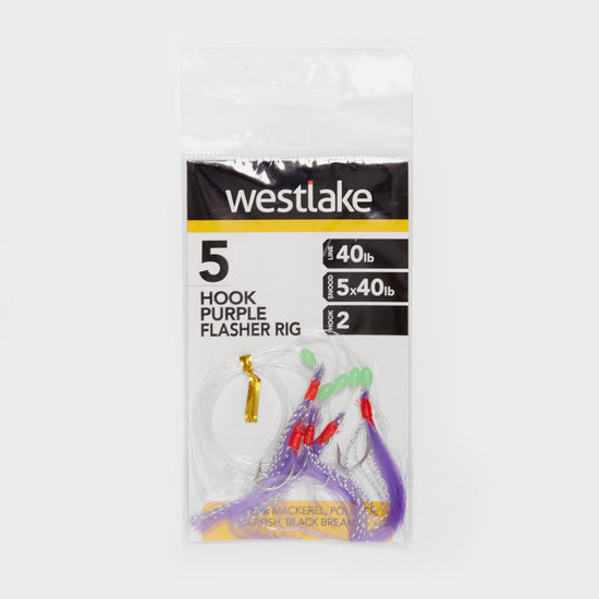 5 Hook Purple Flasher 2