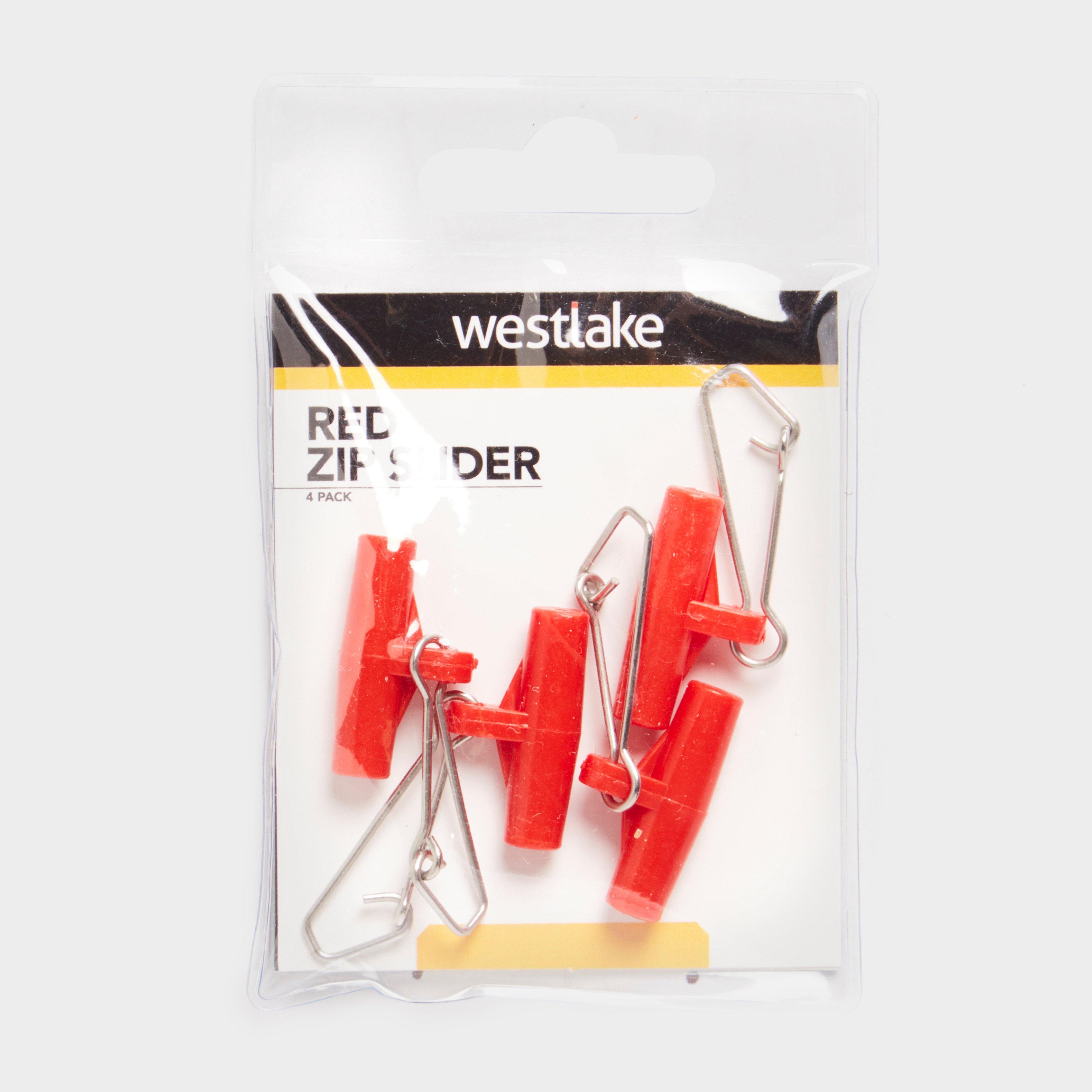 2Pk Red Zip Slider