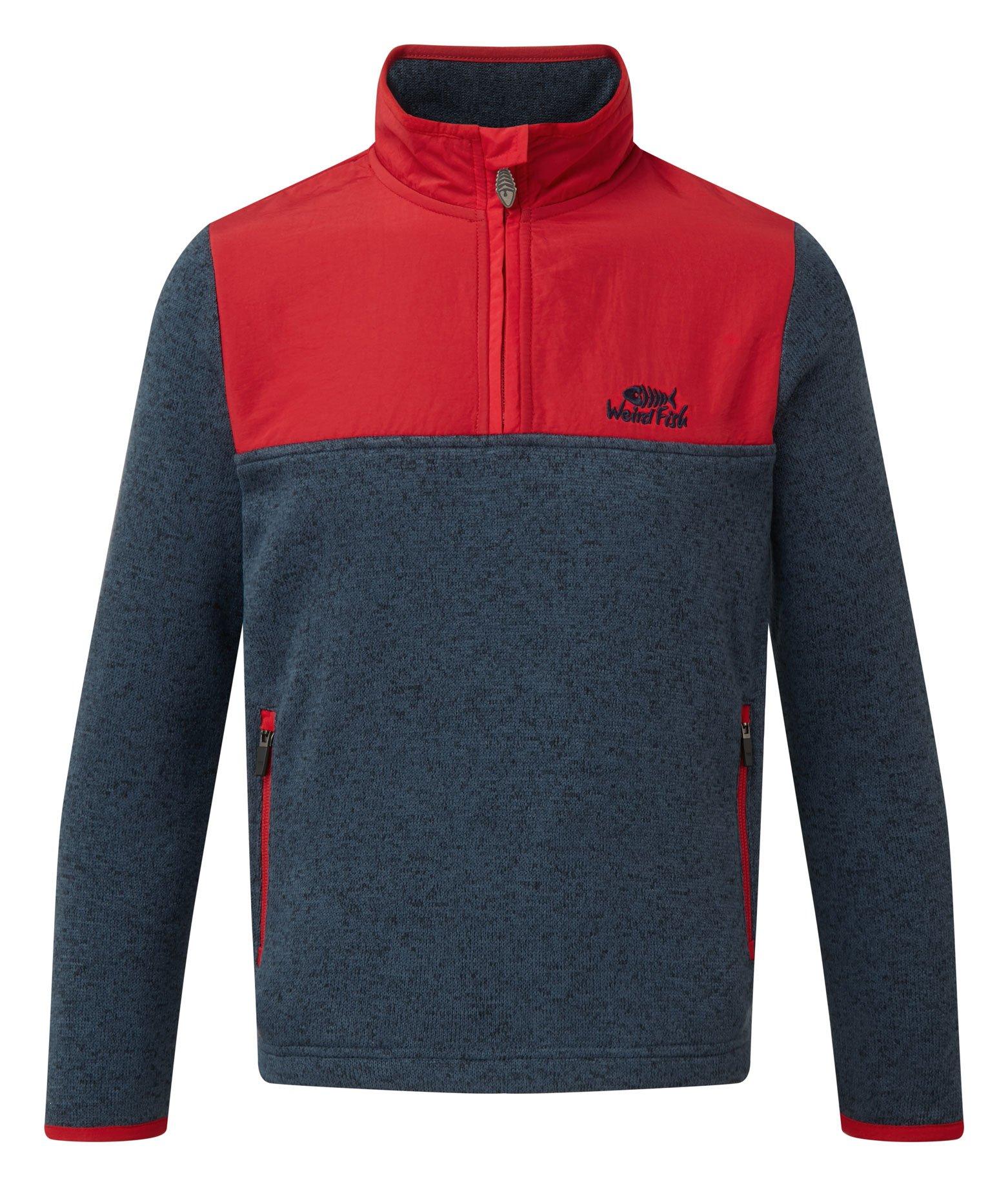 Kids' Hopper 1/4 Zip Soft Knit Fleece Sweatshirt