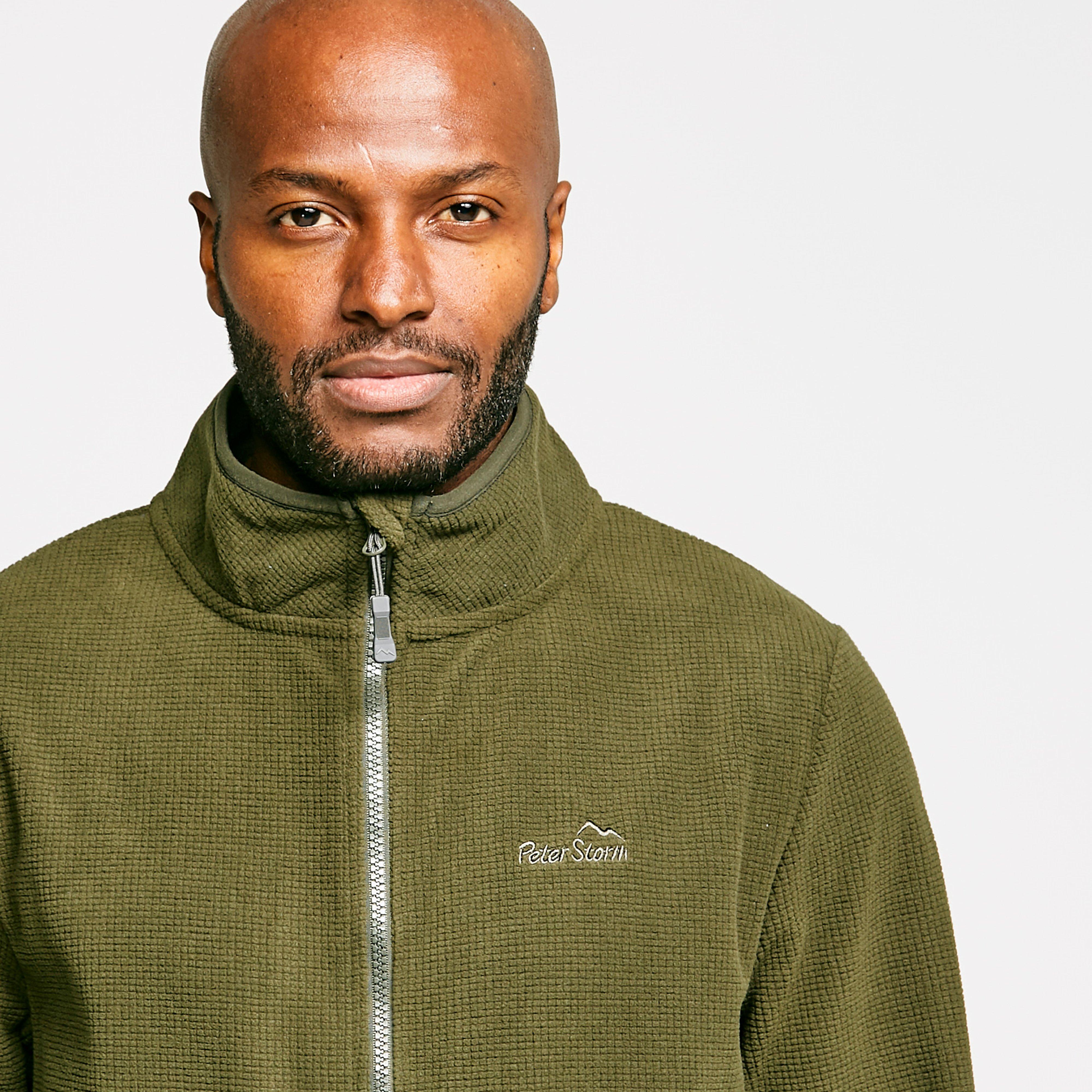 Men's Full-Zip Grid Fleece