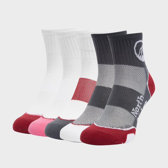 Women's Road Running Socks (5 pack)