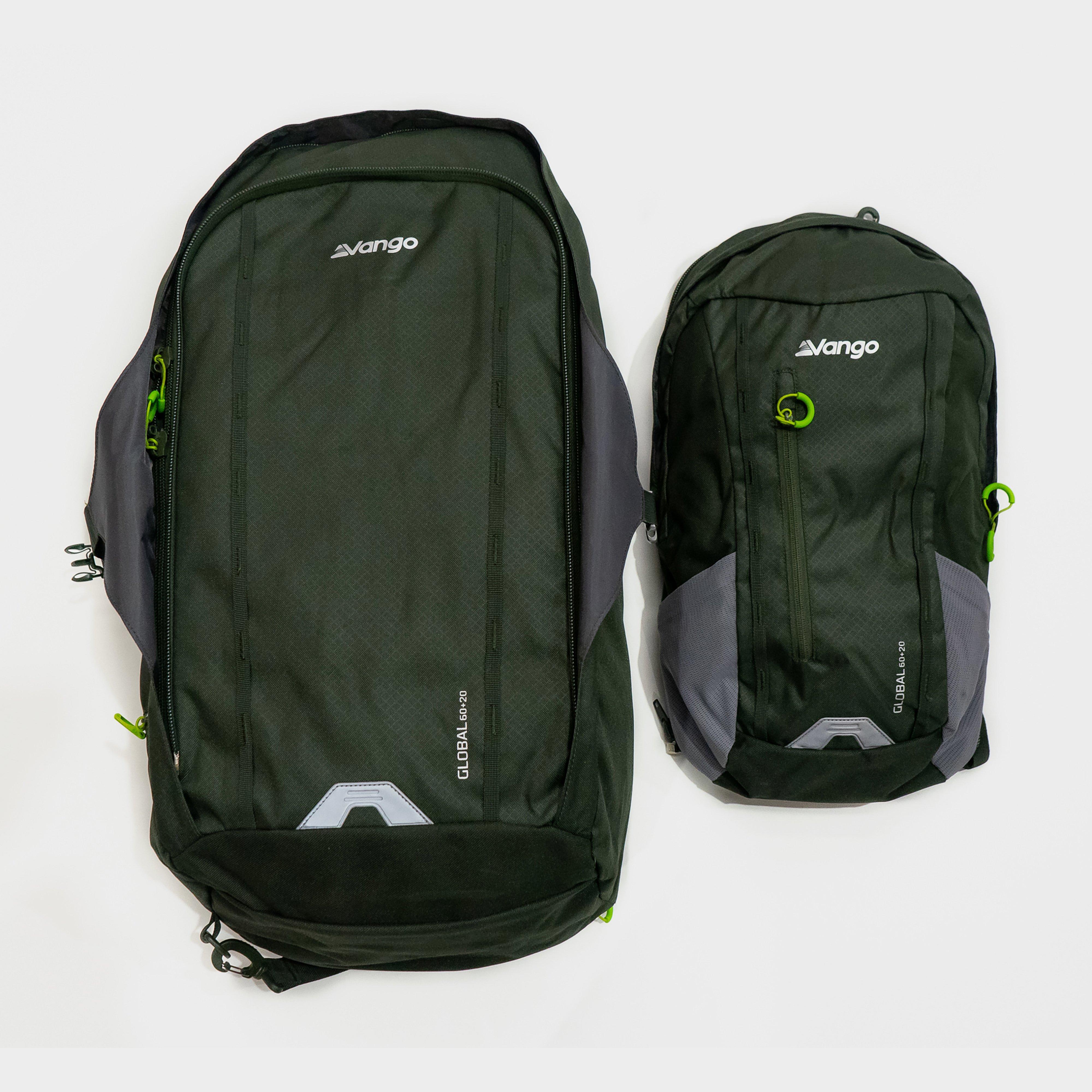 Global 60L + 20L Travel Backpack