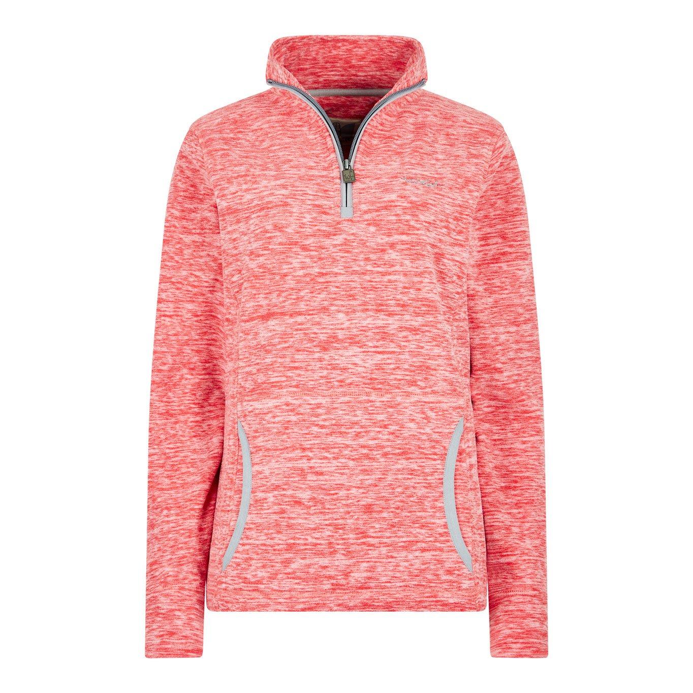 Women’s Nancy ¼ Zip Melange Fleece