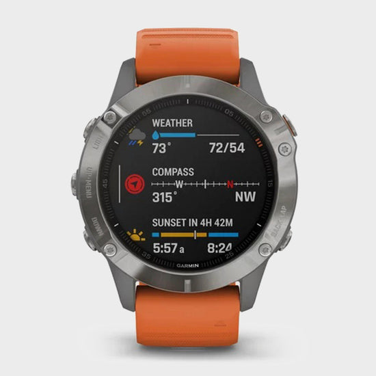 fenix 6 Pro Sapphire Titanium Multi Sport GPS Watch