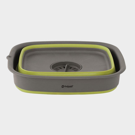 Collapsible Wash Bowl With Drain