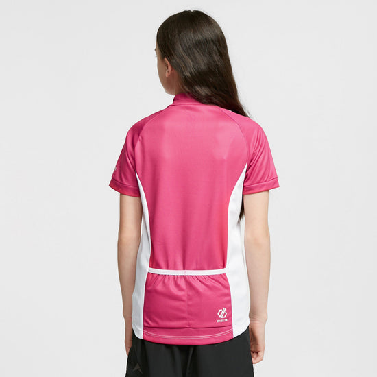 Kids' Go Faster Half Zip Cycle Jersey