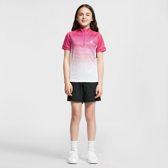 Kids' Go Faster Half Zip Cycle Jersey