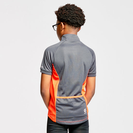 Kids' Go Faster Half Zip Cycle Jersey