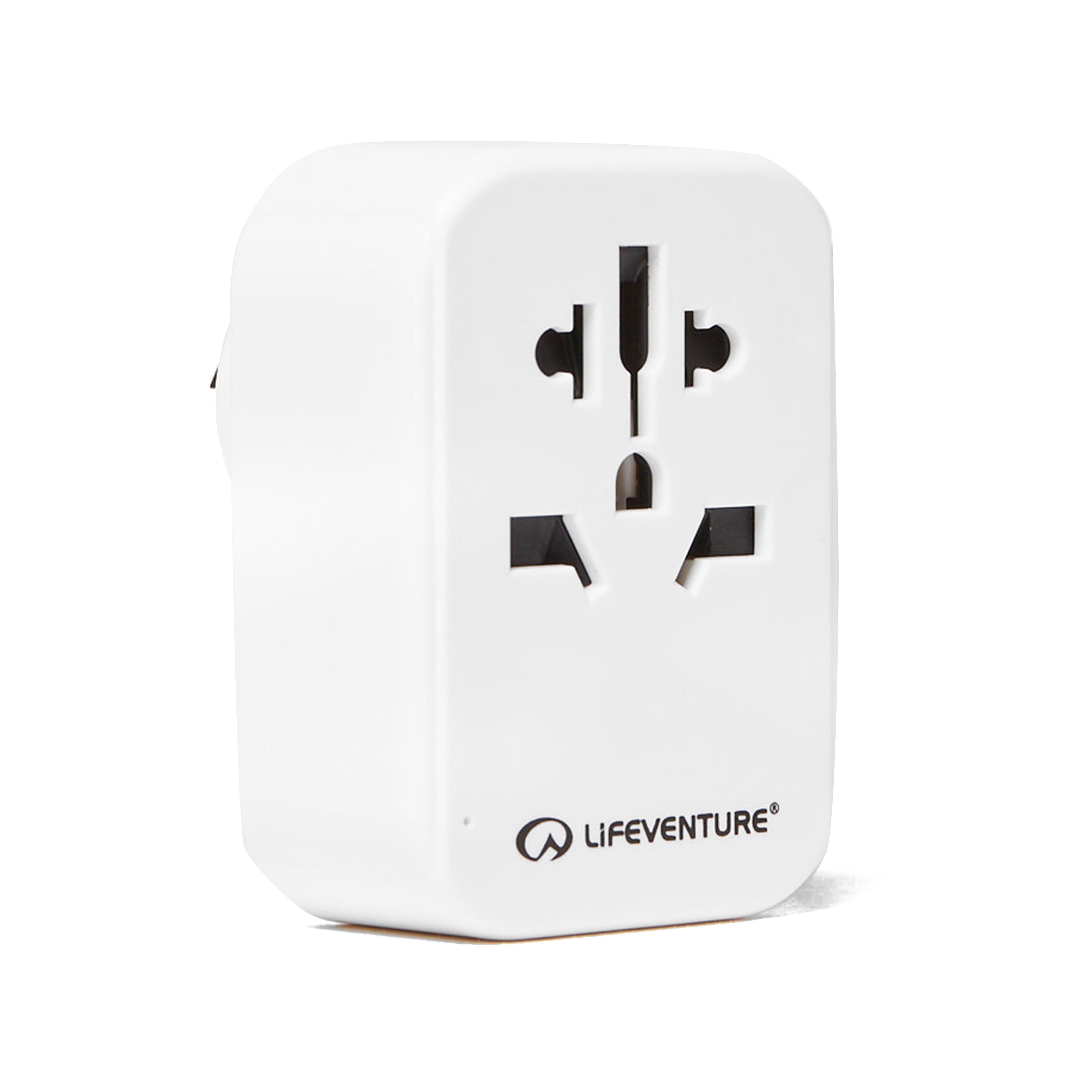 World to Australia/China Adapter and USB