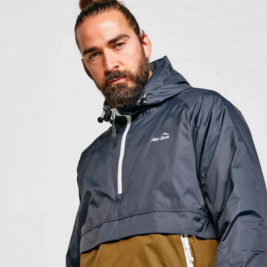 Men's Colour Block Cagoule