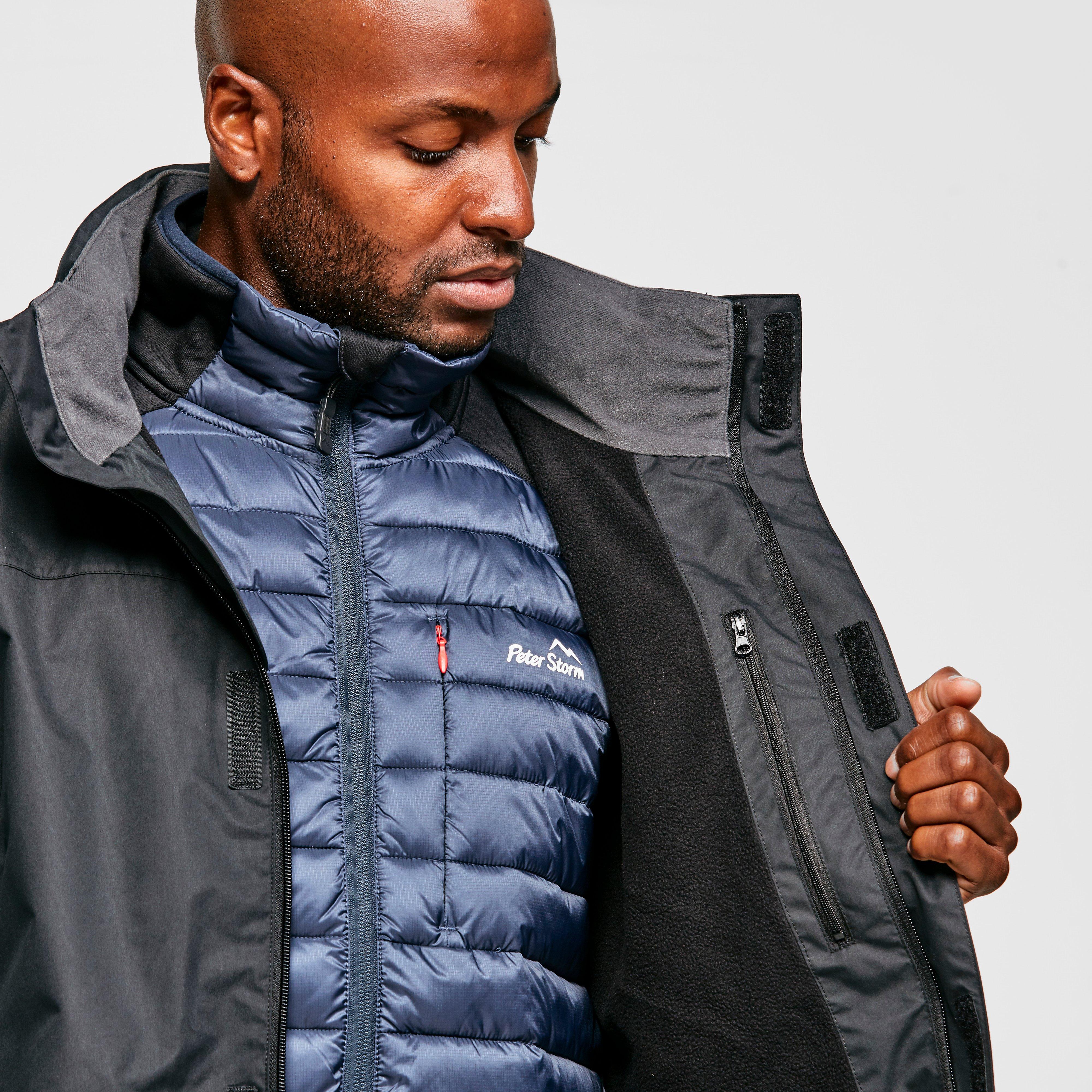 Men's Lined Downpour Waterproof Jacket