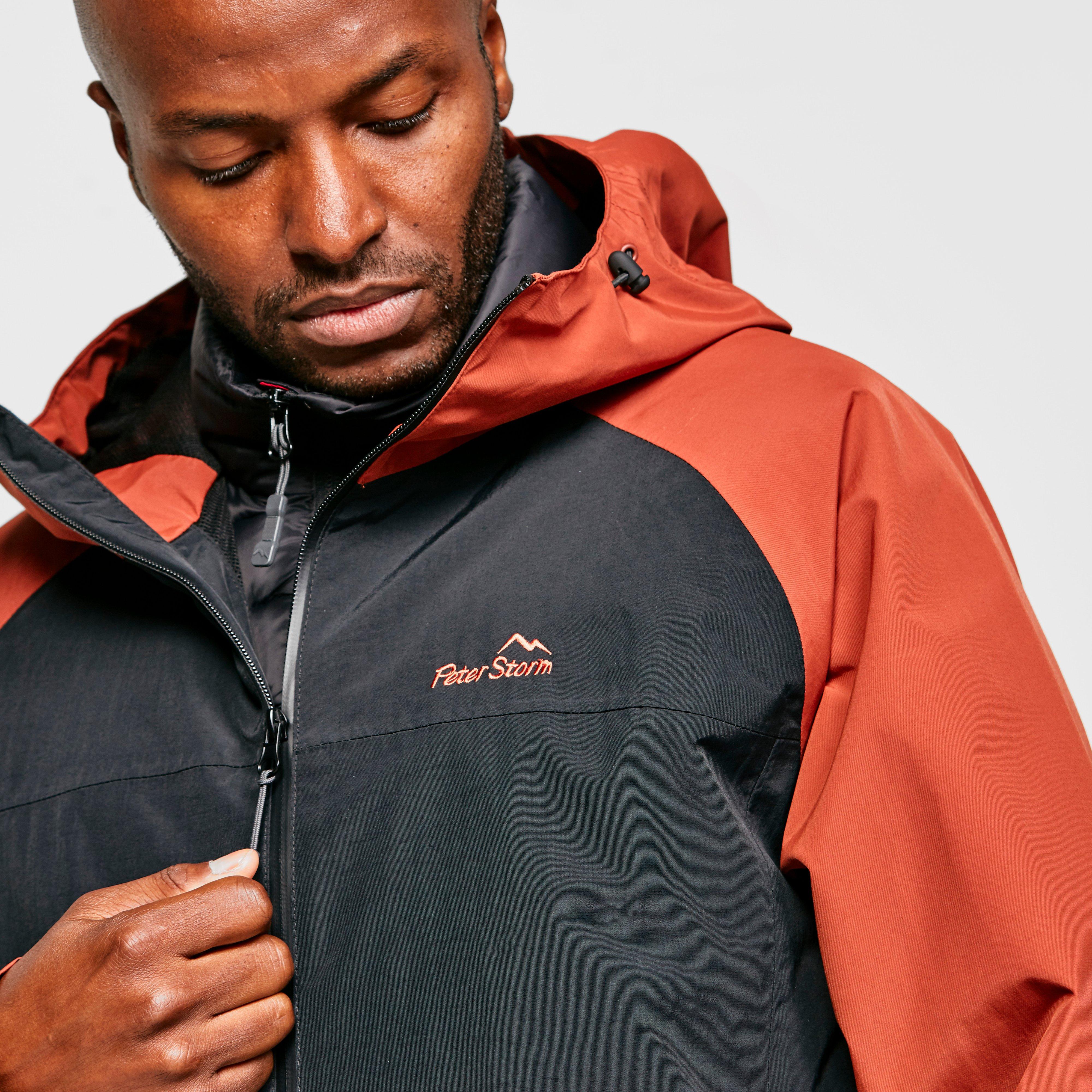 Men's Colour Block Waterproof Jacket