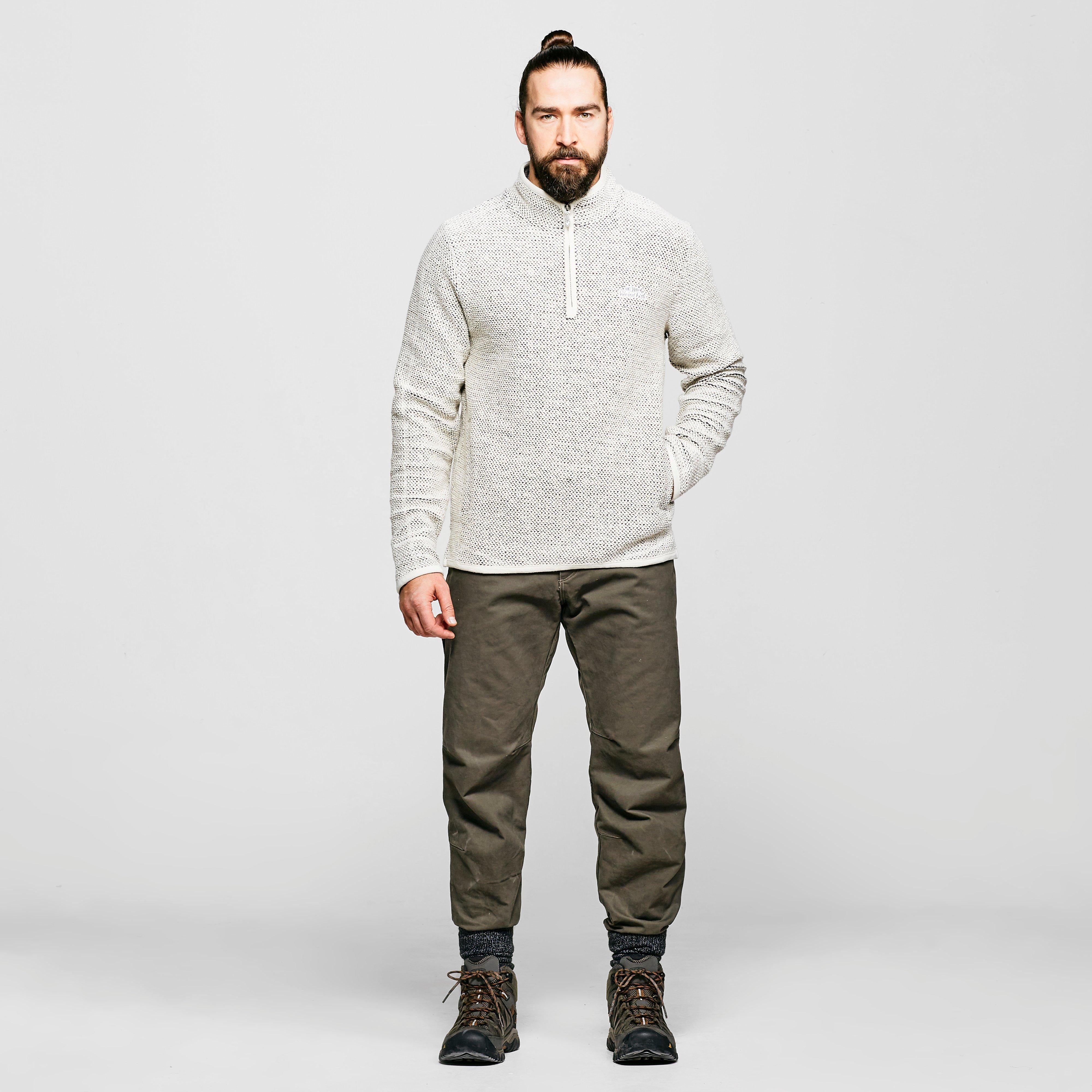Men’s Stern Quarter-Zip Macaroni Sweater