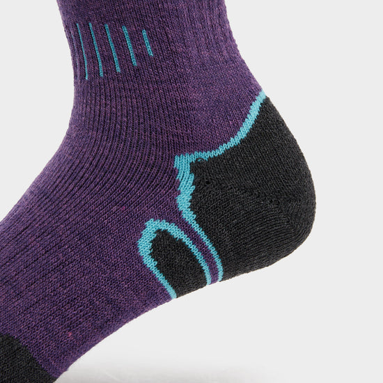 Womens' Merino Wool Plus Ski Sock