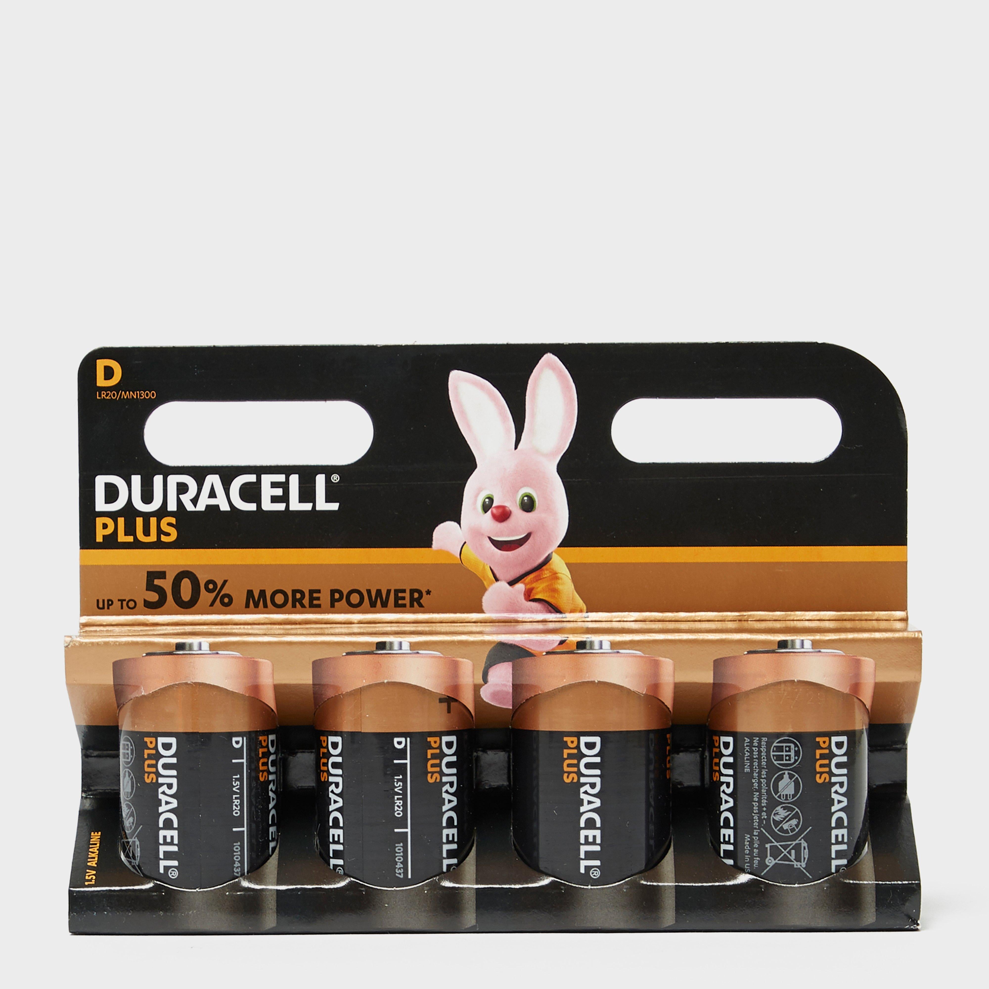 Plus D Batteries (4 Pack)