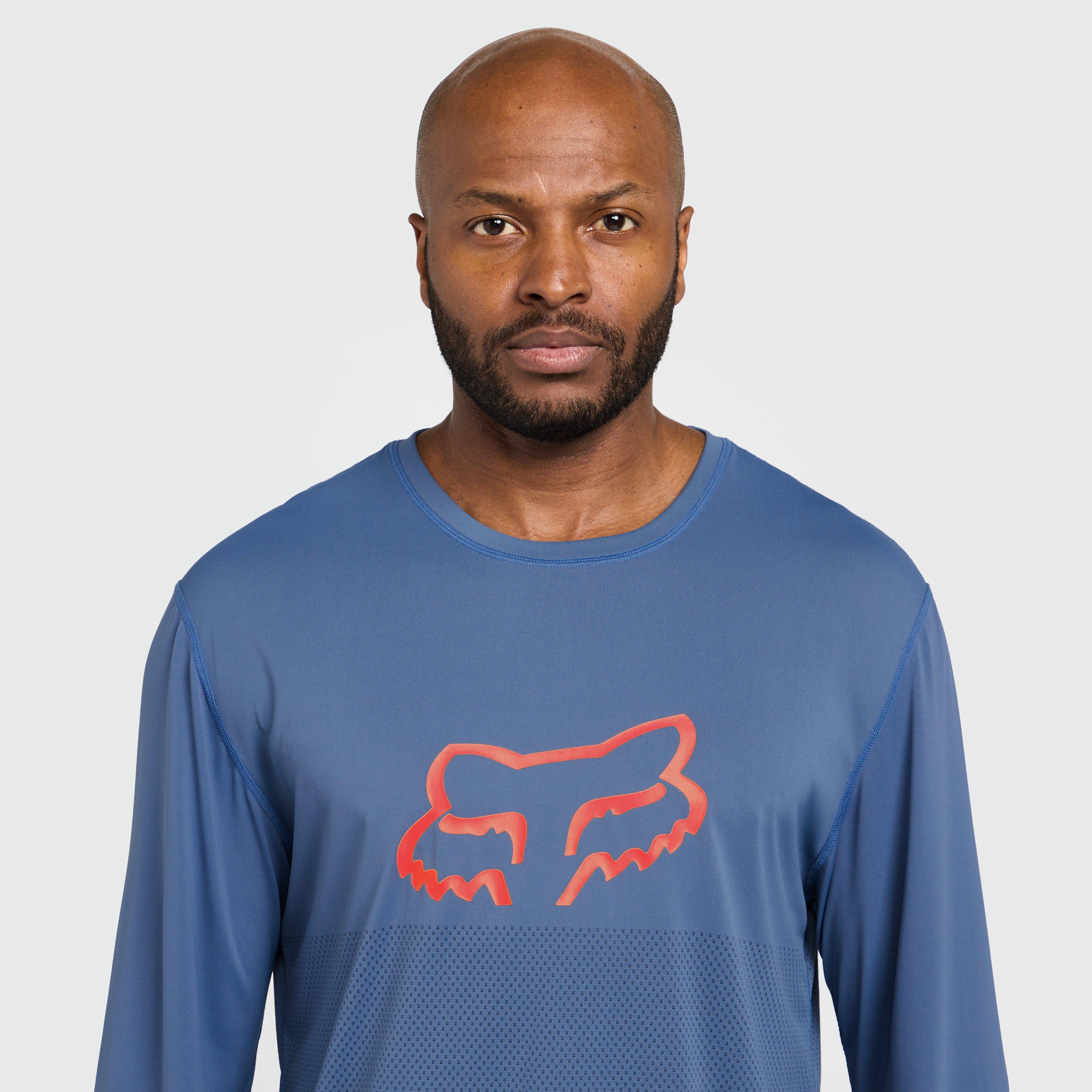 Men's Ranger Long Sleeve Fox Head Jersey