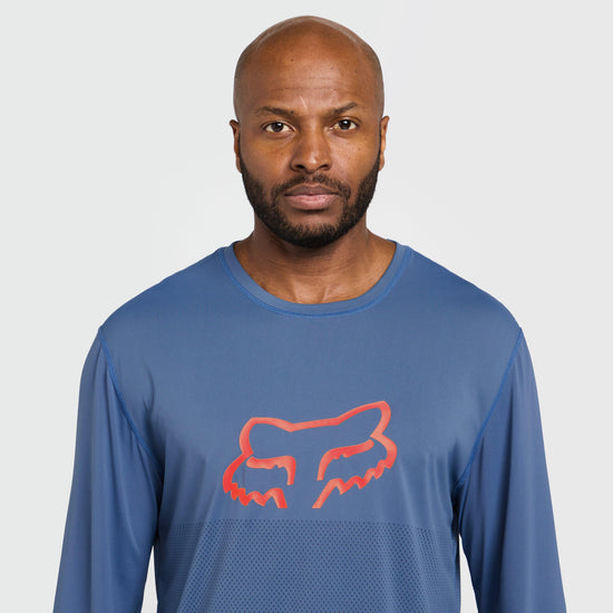 Men's Ranger Long Sleeve Fox Head Jersey