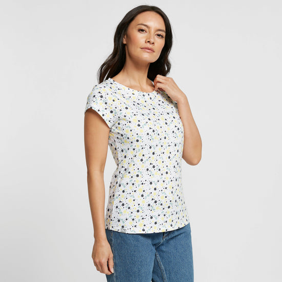 Women’s Ditsy Print Short Sleeved Tee