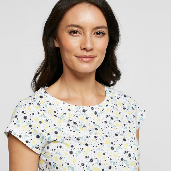 Women’s Ditsy Print Short Sleeved Tee