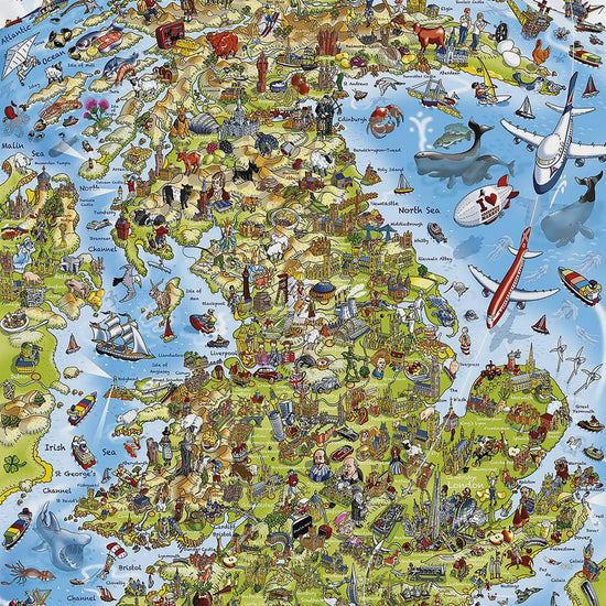 Best of British 500 Piece Jigsaw Puzzle