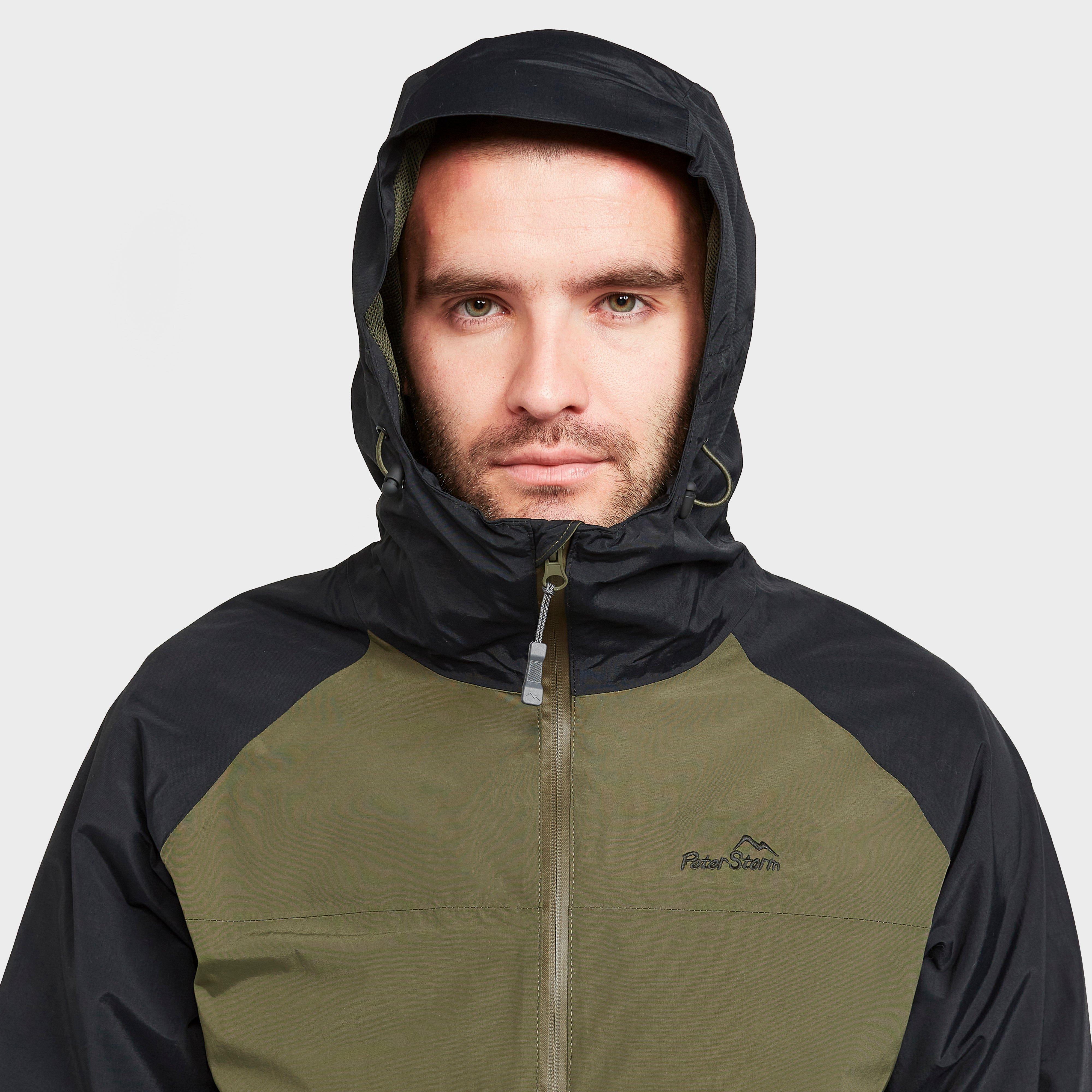Men's Colour Block Waterproof Jacket