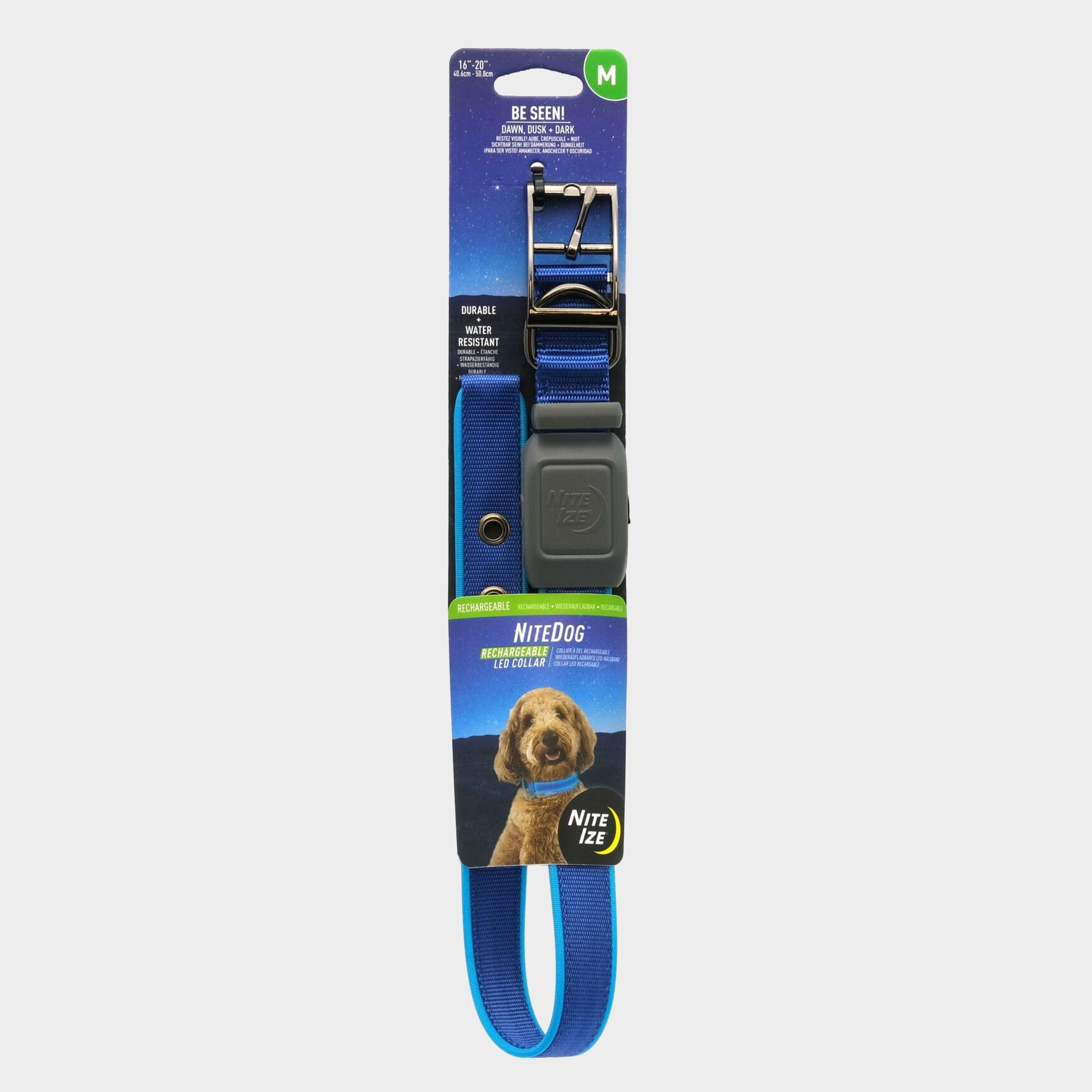 Nitedog Rechargeable LED Collar Medium