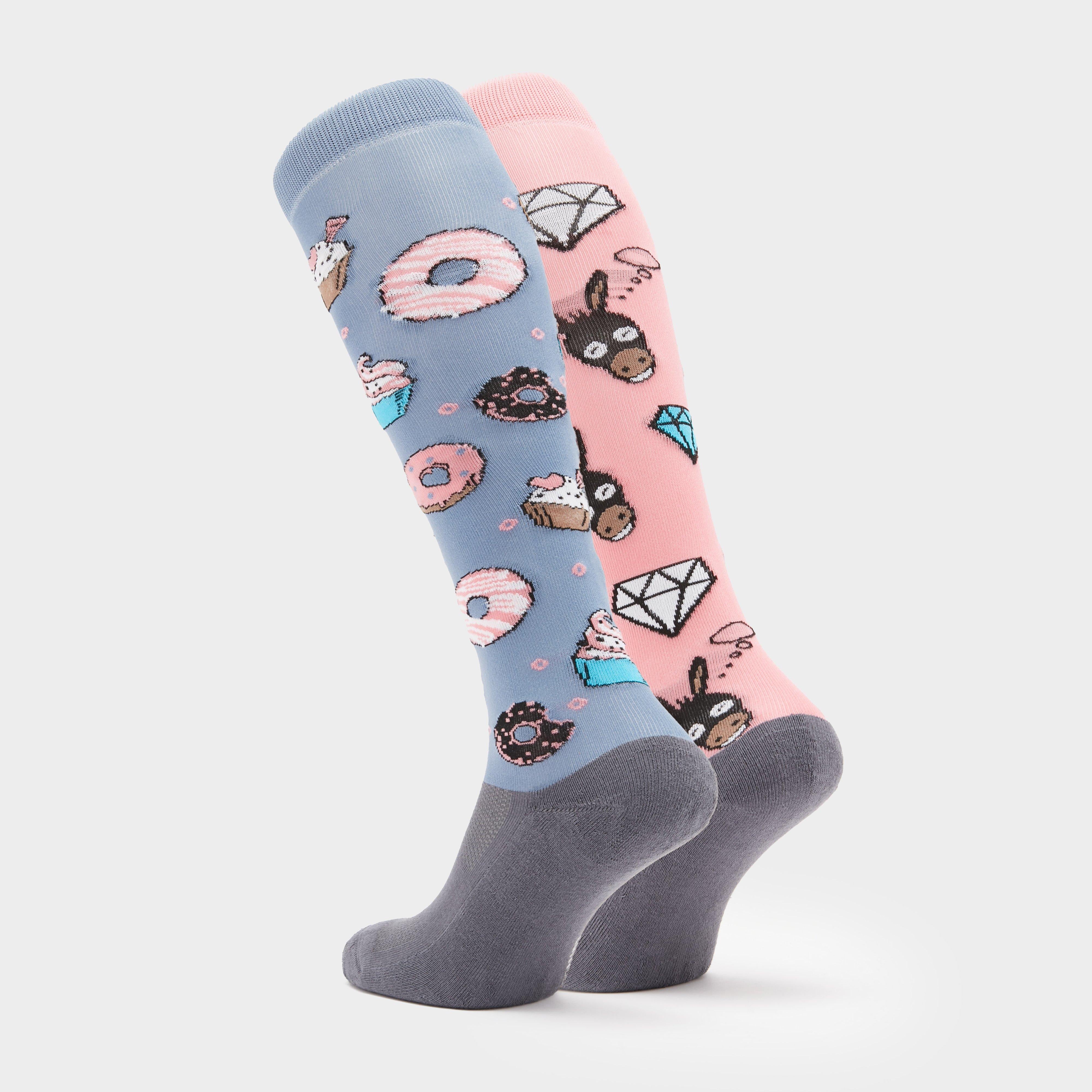 Kids Novelty Donkey Doughnuts Socks