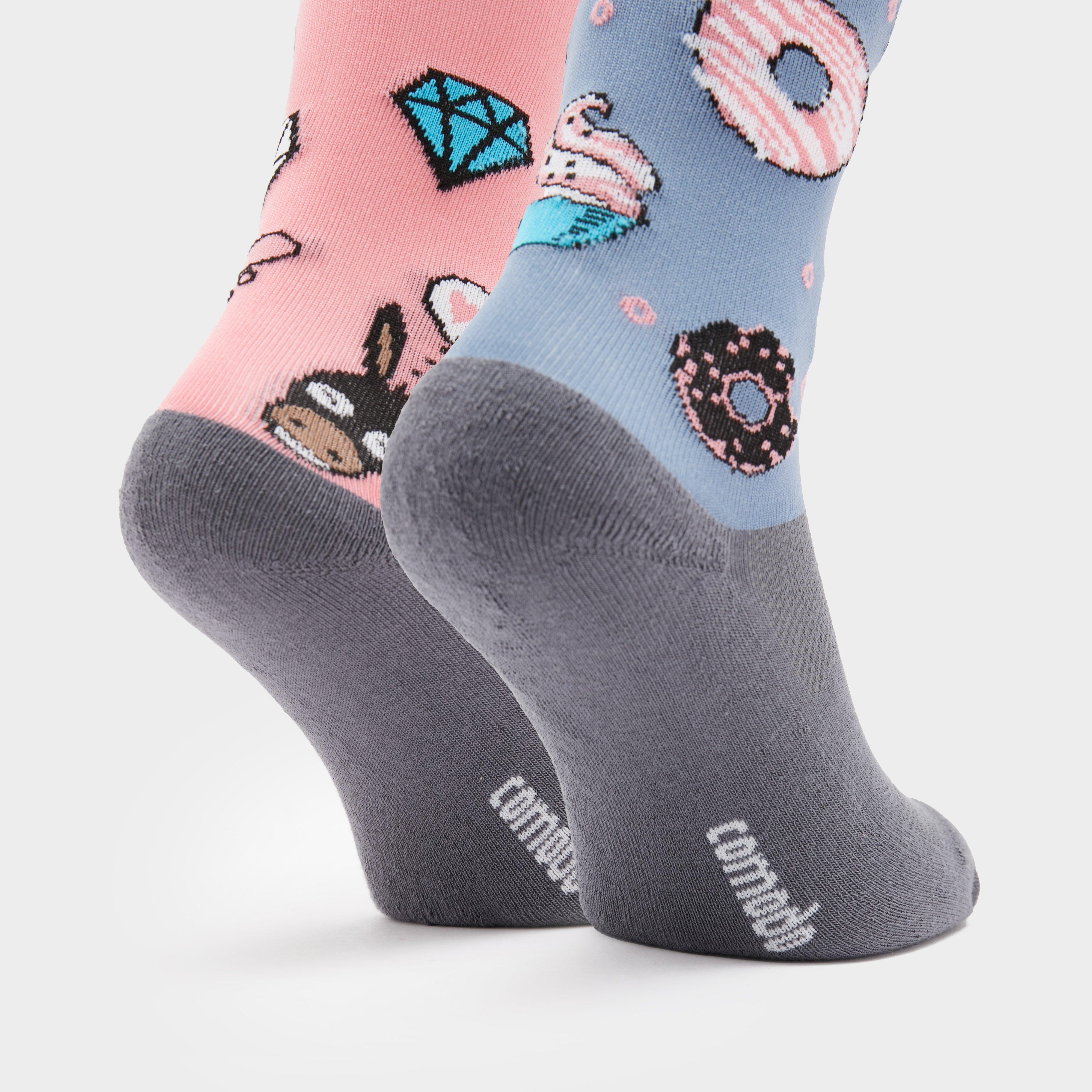 Kids Novelty Donkey Doughnuts Socks