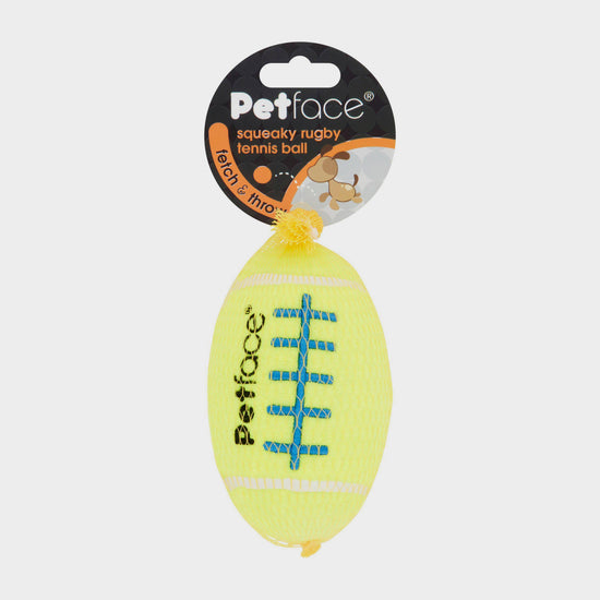 Squeaky Rugby Tennis Ball